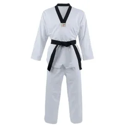 Senson Siyah Yaka Taekwondo Elbisesi